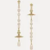 Broken Pearl Earrings