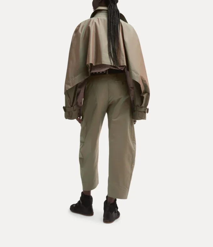 Cut Off Graziano Trench Coat