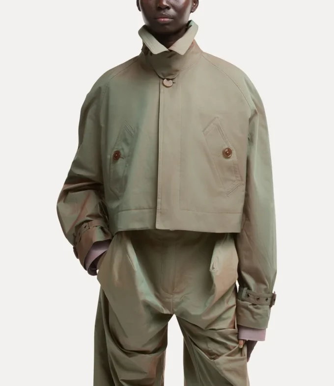 Cut Off Graziano Trench Coat