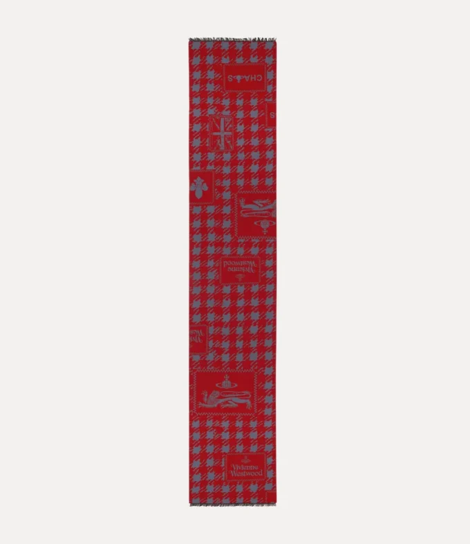 Dogtooth Badge Scarf Dogtooth Badge Scarf