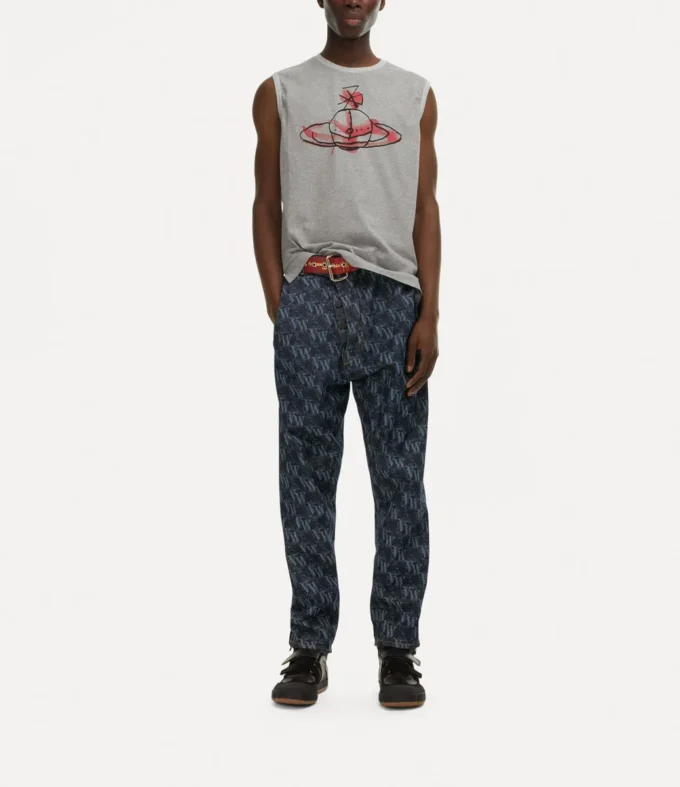Drawn Orb Muscle T-shirt