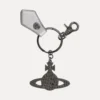 Hammered Orb Keyring