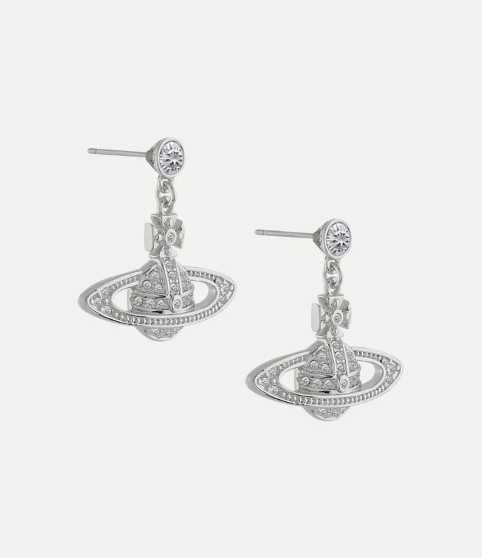 Mini Bas Relief Drop Earrings