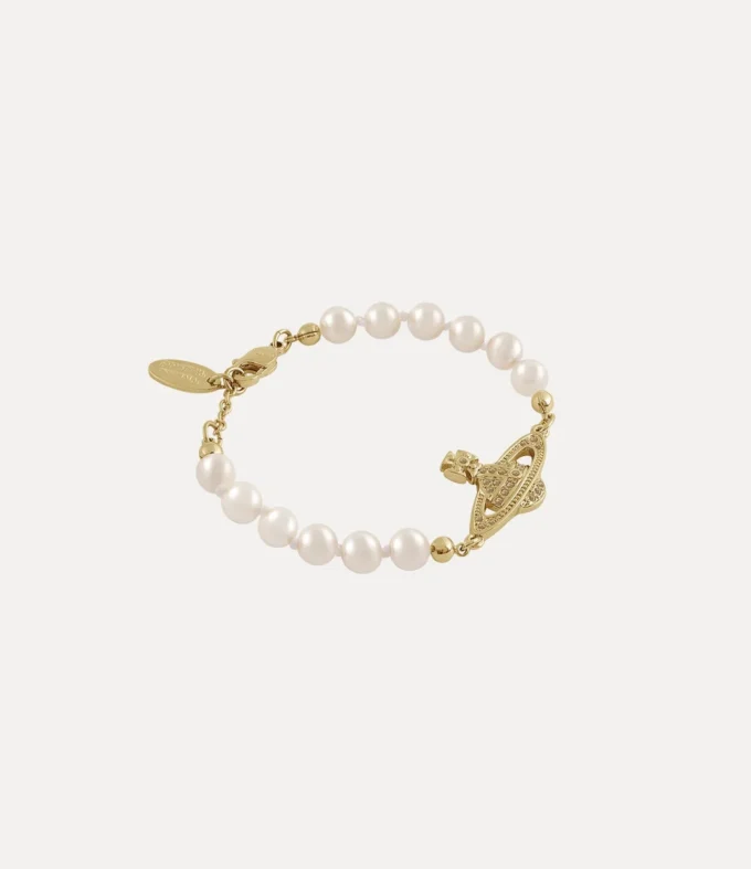 Mini Bas Relief Pearl Bracelet Mini Bas Relief Pearl Bracelet