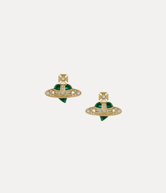New Diamante Heart Earrings New Diamante Heart Earrings