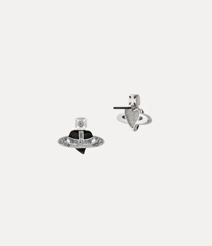 New Diamante Heart Earrings New Diamante Heart Earrings
