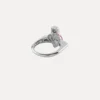 New Diamante Heart Ring