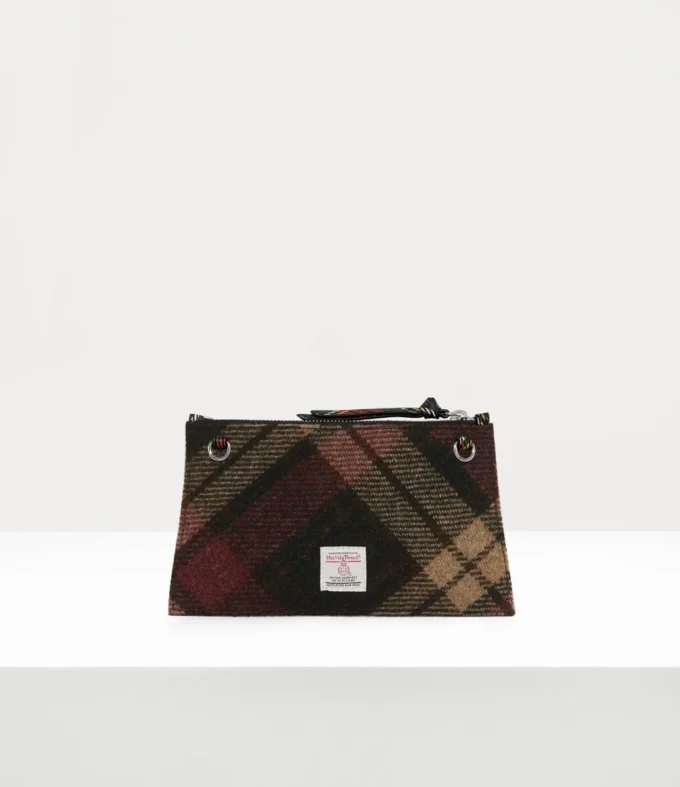 Small Flat Zip Clutch