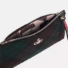 Small Flat Zip Clutch